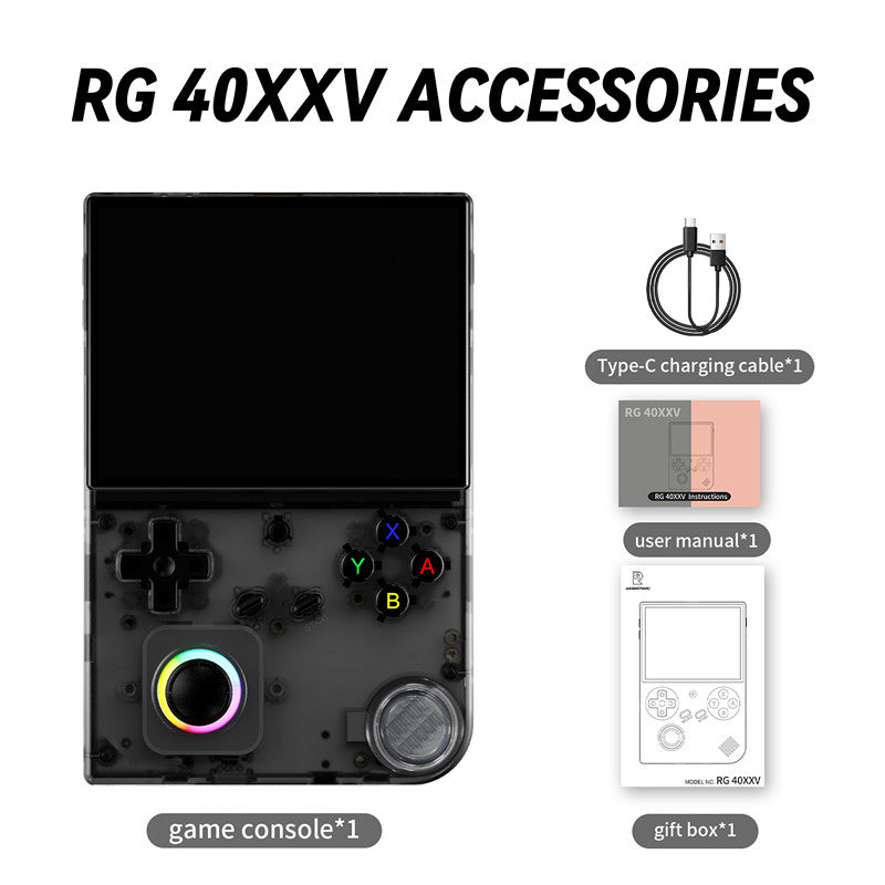 앤버닉 RG40XXV 투명 블랙 컬러